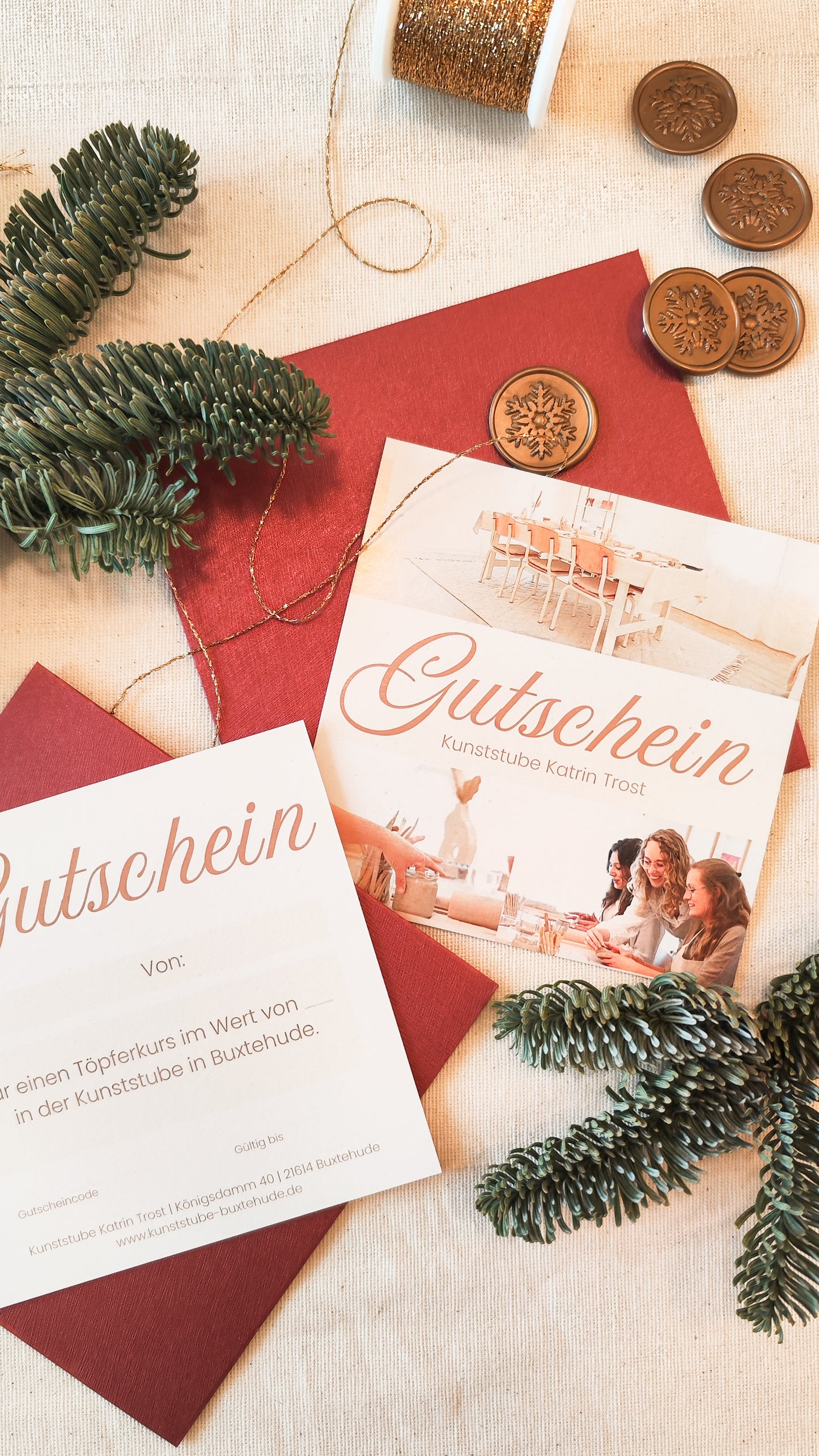 Gutschein Töpferkurs Drehscheibe