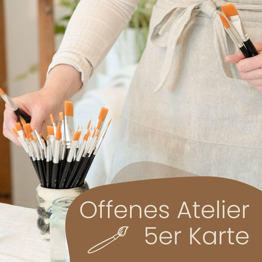 Offenes Atelier - 5er Karte