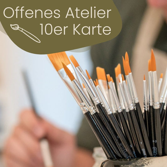 Offenes Atelier - 10er Karte