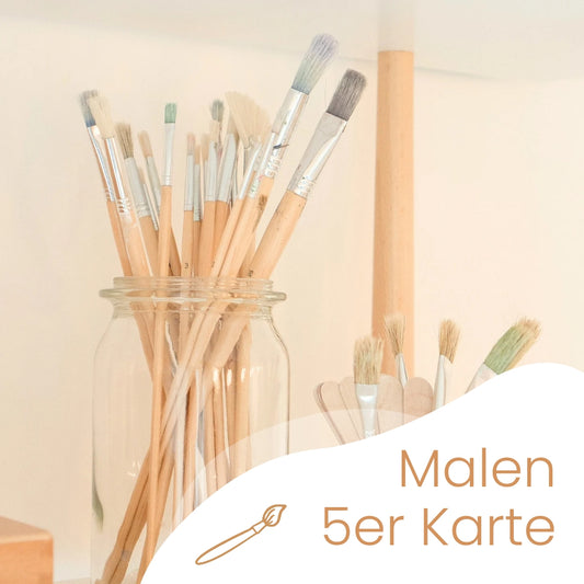 Malen - 5er Karte