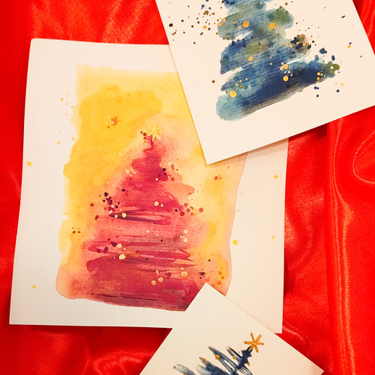 Weihnachtskarten gestalten