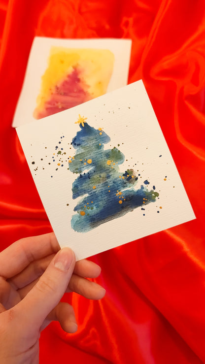 Weihnachtskarten gestalten