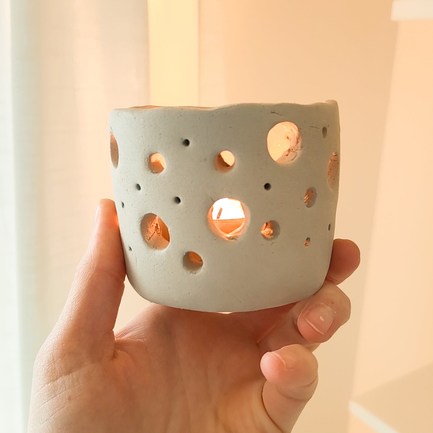 Windlichter töpfern